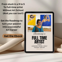 Load image into Gallery viewer, Ebook - Becoming a Full-Time Artist - Lessons from a Self-Taught Artist