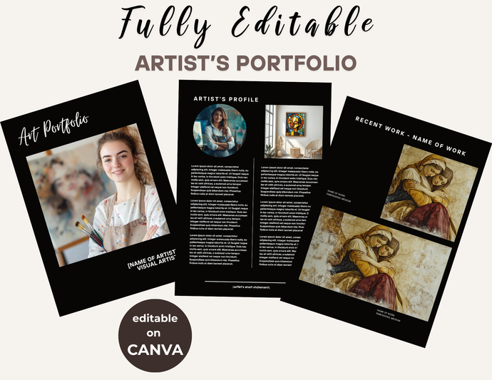 Make an Art Portfolio that gets you Noticed - Step by Step Guide