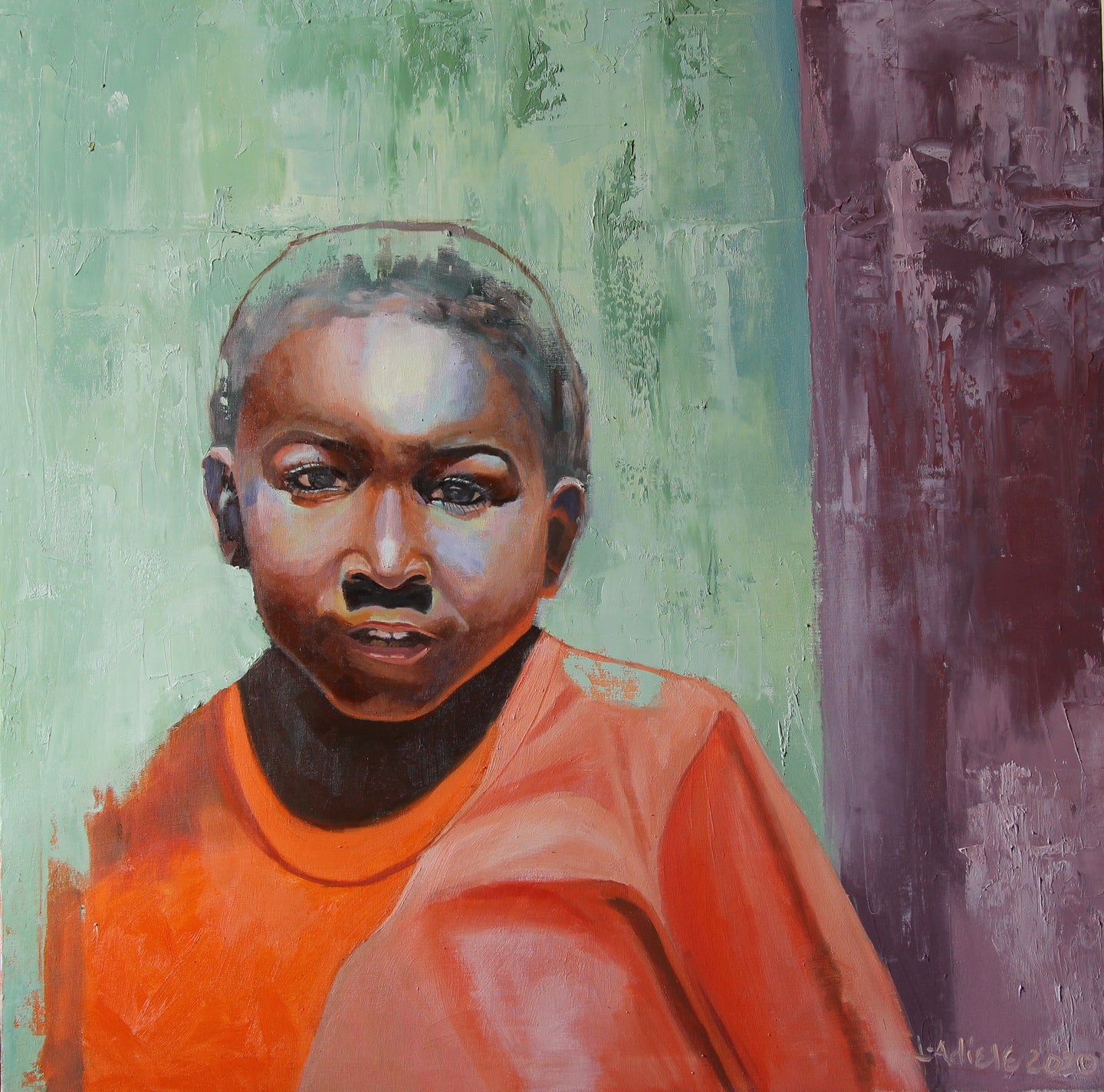 Hope - We Shall Overcome | Original Oil Painting