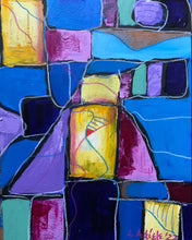 Load image into Gallery viewer, Original painting - Cool blues

